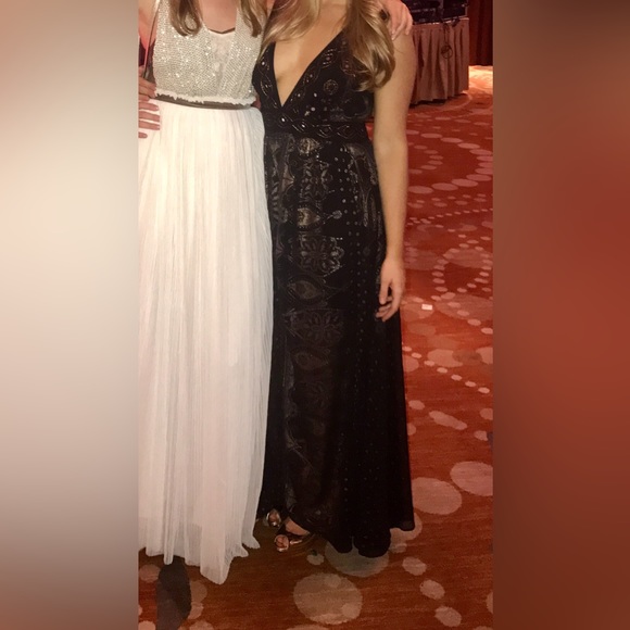 Free People Starlight Metallic Maxi Dress - Picture 11 of 11